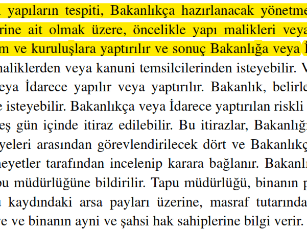 6306 sayılı kanun Madde 3