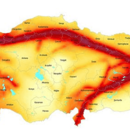 genoser türkiye deprem tehlike haritası